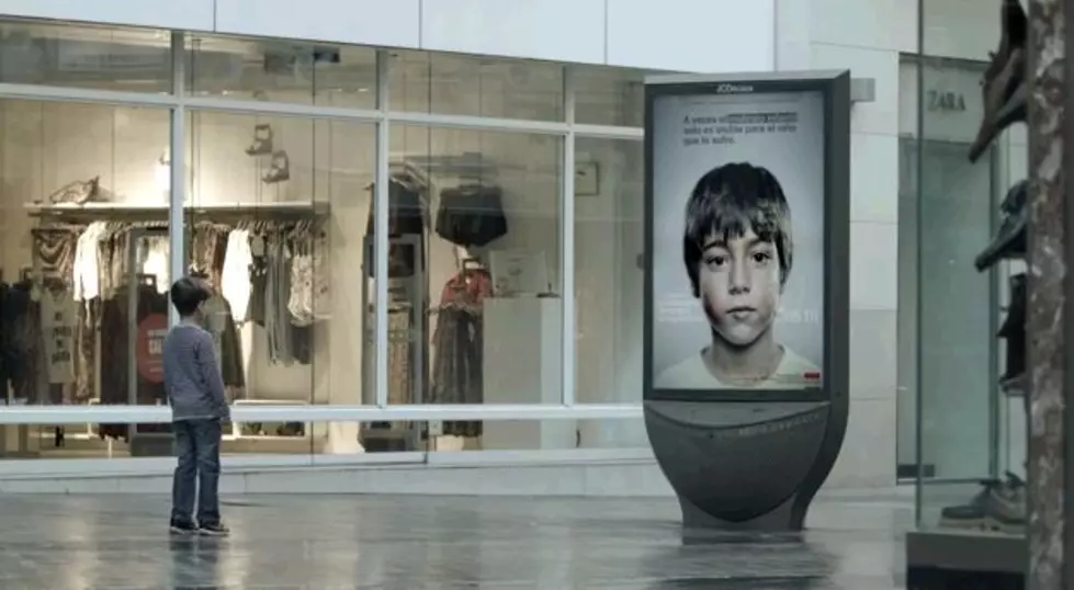 Anti-Child Abuse Billboard Has A Hidden Message That Only Children Can See [Video]