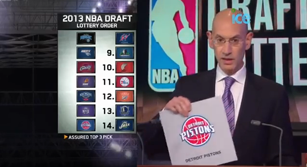 The Detroit Pistons Landed The 8th Pick In The 2013 NBA Draft [Video]