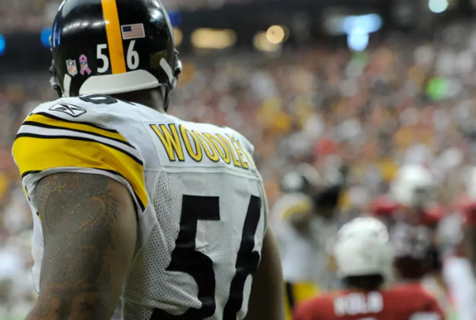 LaMarr Woodley Gives Back