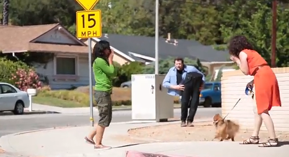 Andy Gross Cuts Himself In Half Then Carries Himself Around To Scare People [Video]