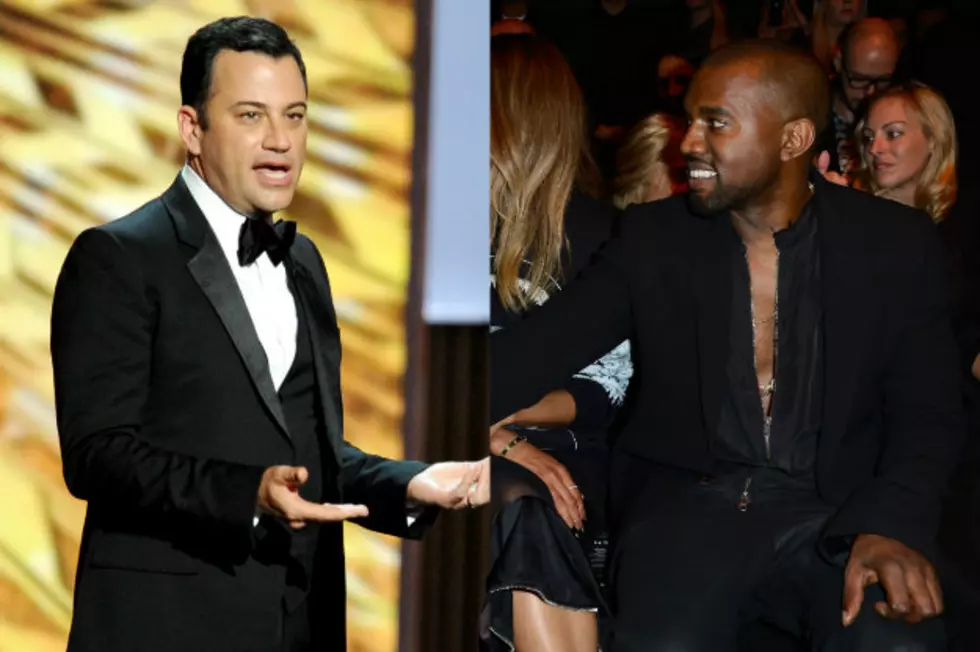 Jimmy Kimmel Will Welcome Kanye West To His Show Tonight.