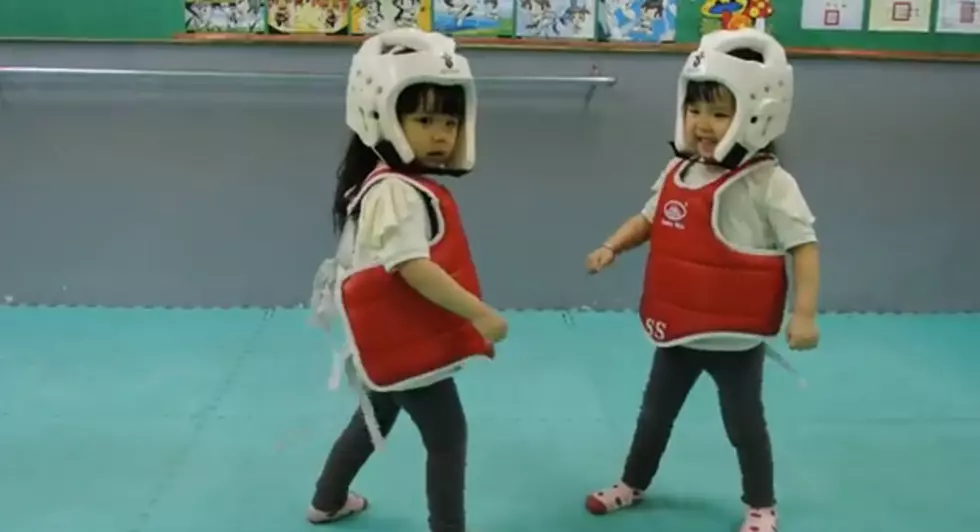 Watch The Cutest Toddler Taekwondo Battle Ever Between Two Girls [Video]