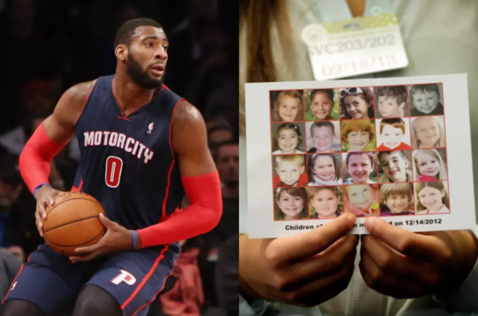 Pistons Andre Drummond Honored The Sandy Hook Victims On The One Year Anniversary