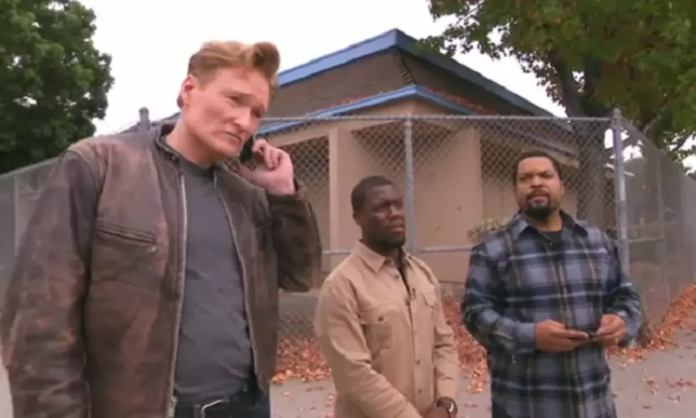 Conan, Kevin Hart And Ice Cube Get A Lyft [Video]