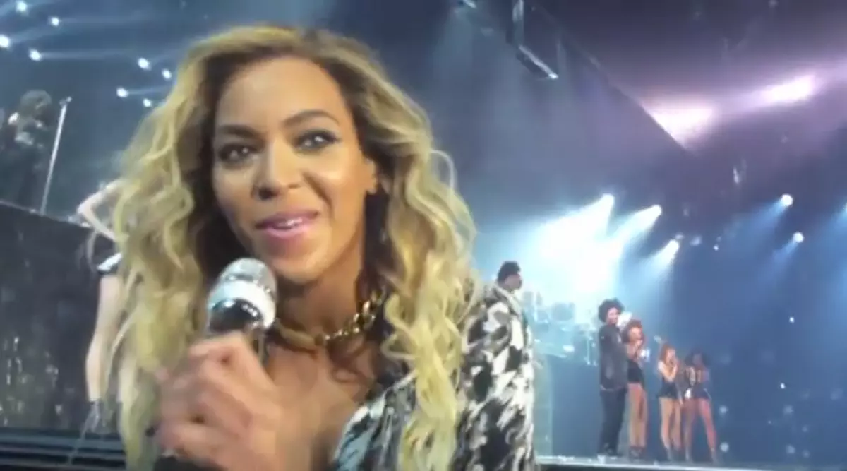 Beyonce Sings Happy Birthday, Up Close And Personal To A