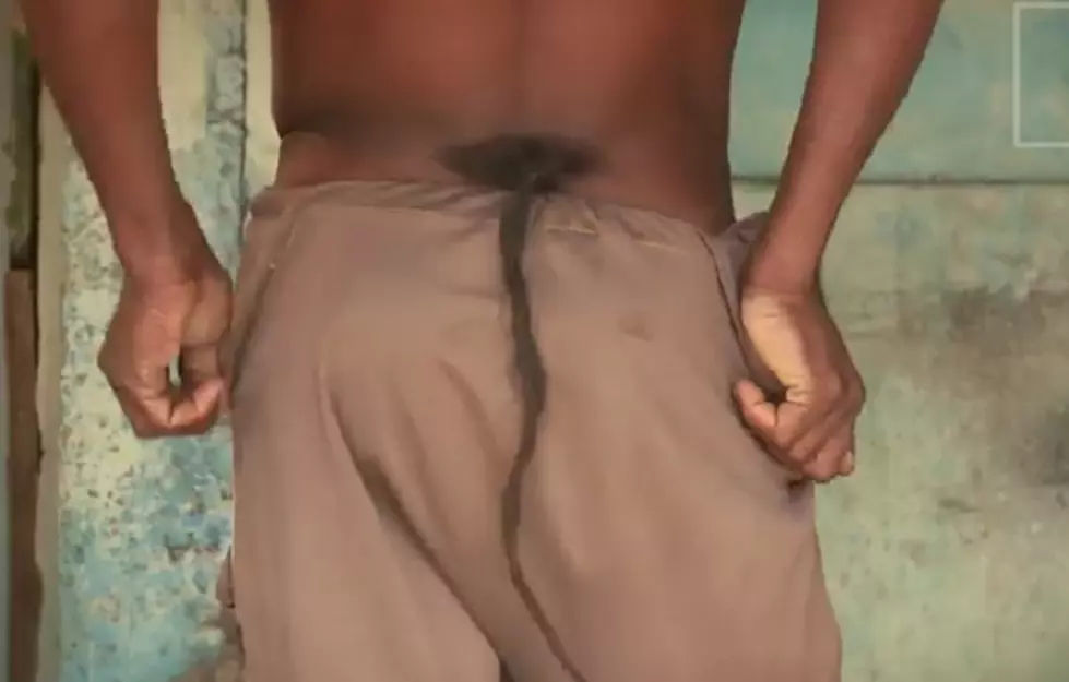 Man With 14 Inch Butt Hair Is Treated Like A God [Video]
