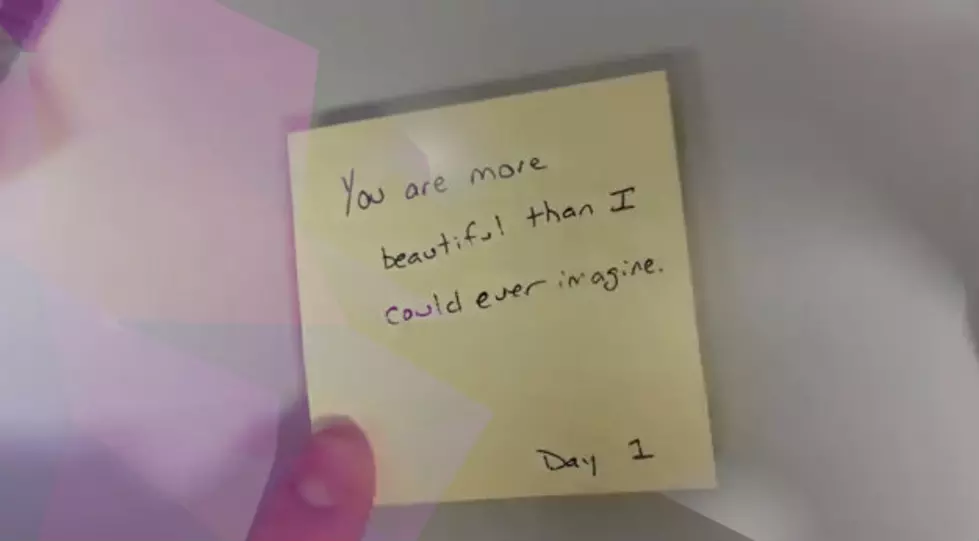 Post It Notes Help A Man Explain His Love To His Wife [Video]