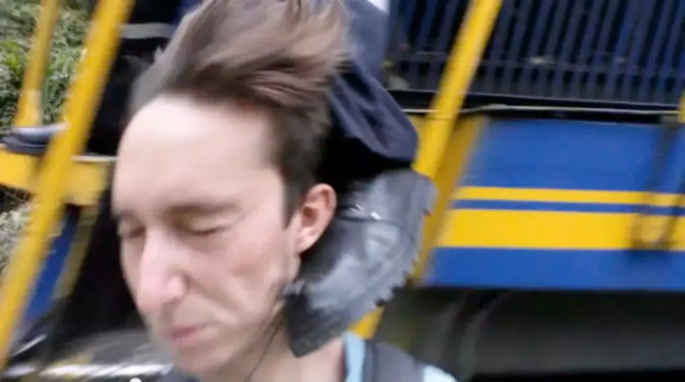 Guy Tries To Take A Selfie With A Moving Train, Ends Up Getting Kicked In The Head [Video]