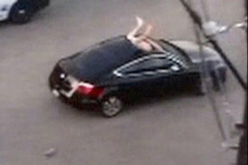 Naked Man Dives Through A Womans Moon Roof To Attack Her [Video]