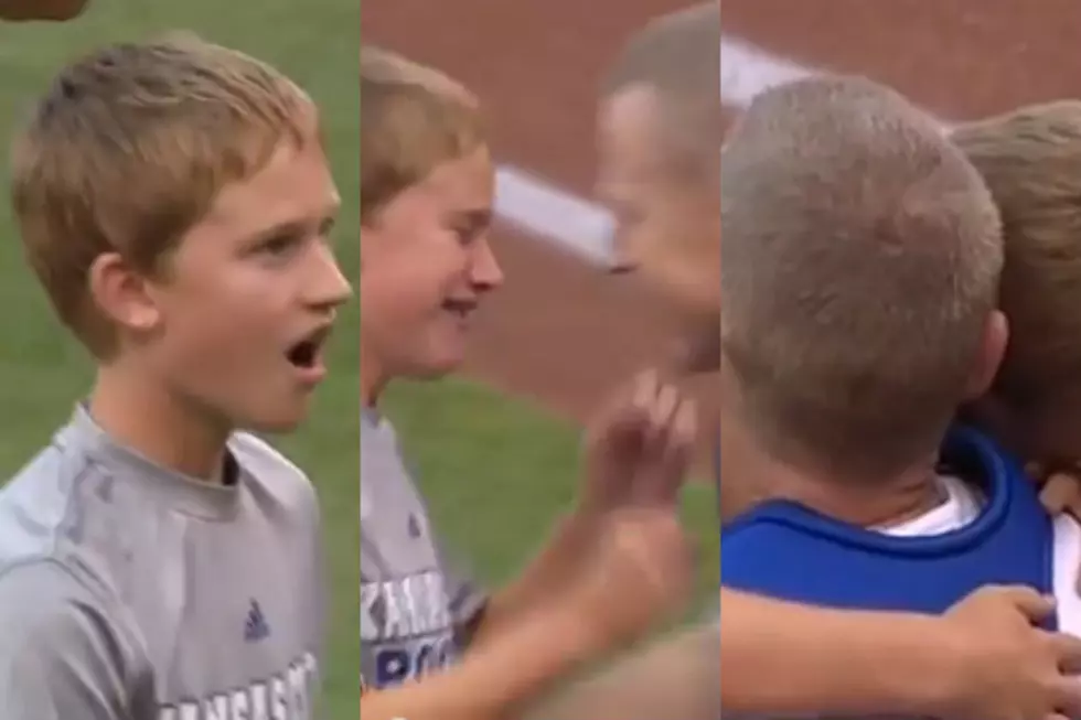 The Royals Gave Austin Sides The First Pitch Plus An Unforgettable Surprise From His Dad [Video]