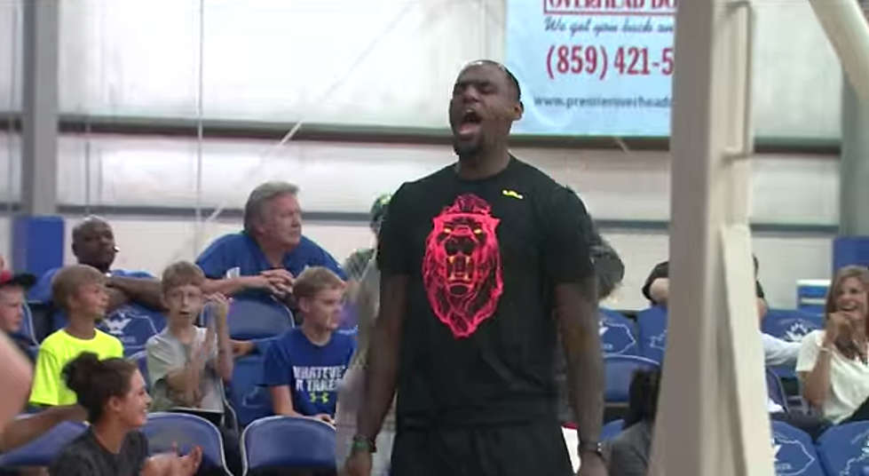 LeBron James Happily Cheers for His Son During AAU Championship Game – Video