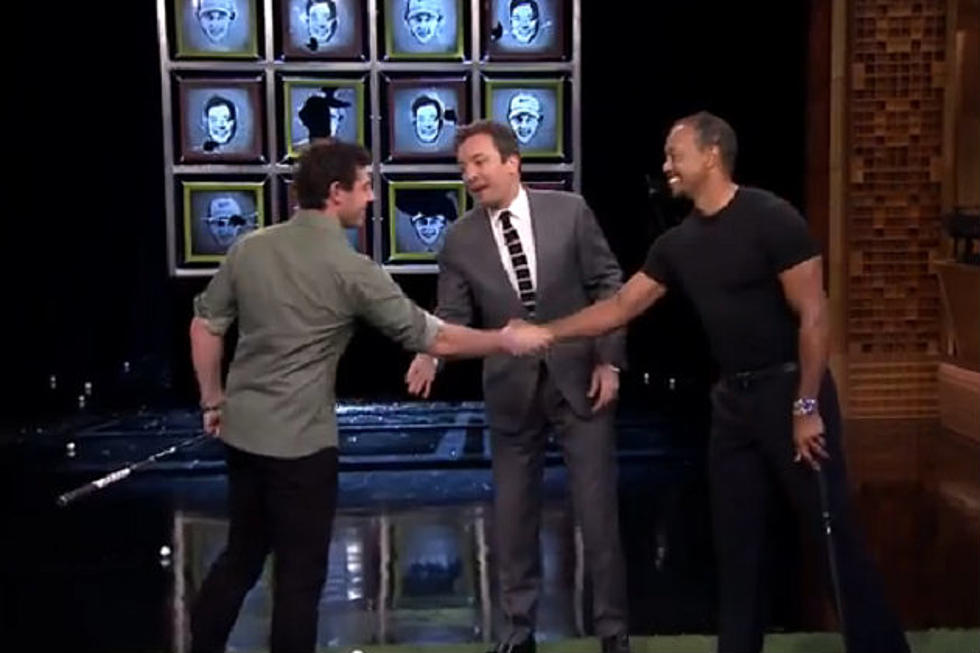 Tiger, Rory, and Jimmy Play ‘Facebreakers’ [Video]