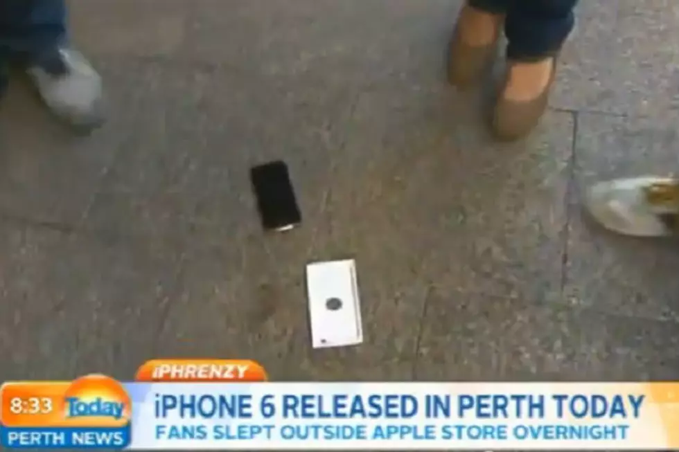 First iPhone 6 Was Sold In Perth, Then Promptly Dropped In Perth [Video]