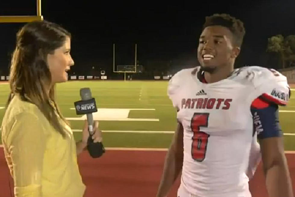 High School Football Player Gives Inspirational Post Game Interview [Video]