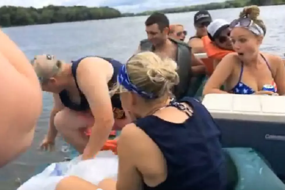 Guy Proposes On A Boat, Girl Drops Ring Into The Water [Video]