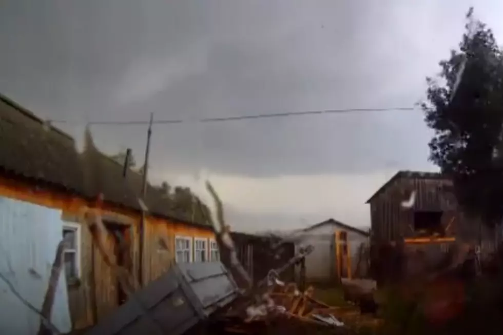 Russian Dashboard Camera Captures Crazy Tornado [VIDEO]