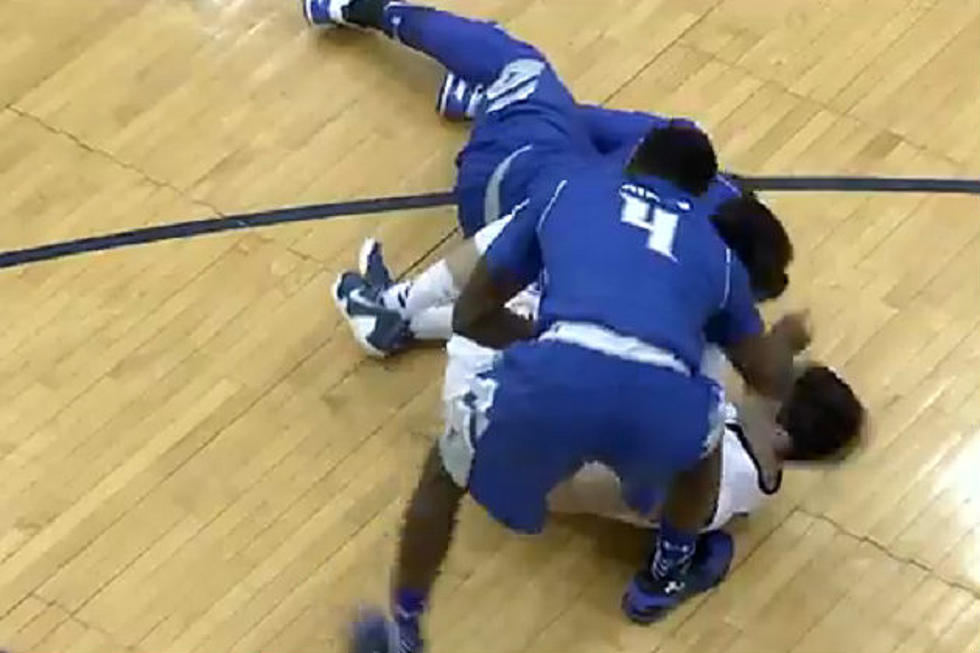 Seton Hall Player Ejected After Sucker Punching Player On The Floor [Video]