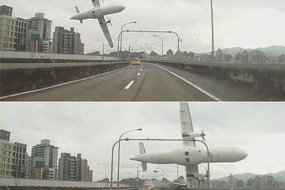 Unbelievable Footage of A Tragic Plane Crash In Taiwan [Video]