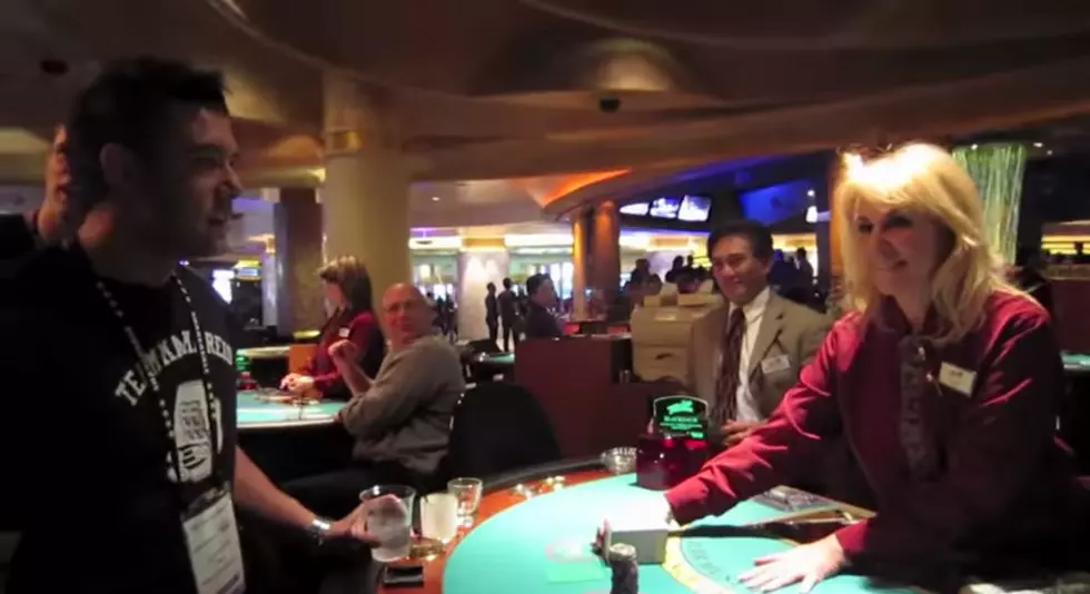 Man Bets $2,500 On One Hand Of Blackjack [Video]