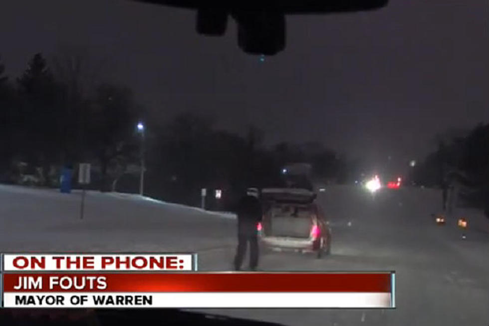Detroit Man Caught Skiing Behind A Car During A Live News Shot [Video]