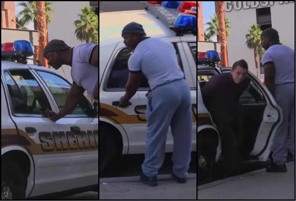 Man Lets “Criminal” Out Of Cop Car To Run Free [Video]