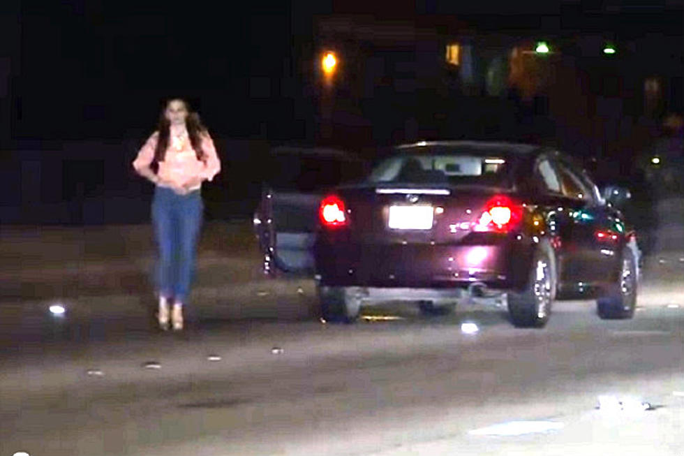 Drunk Woman Pees On Freeway Then Wanders Into Traffic [Video]