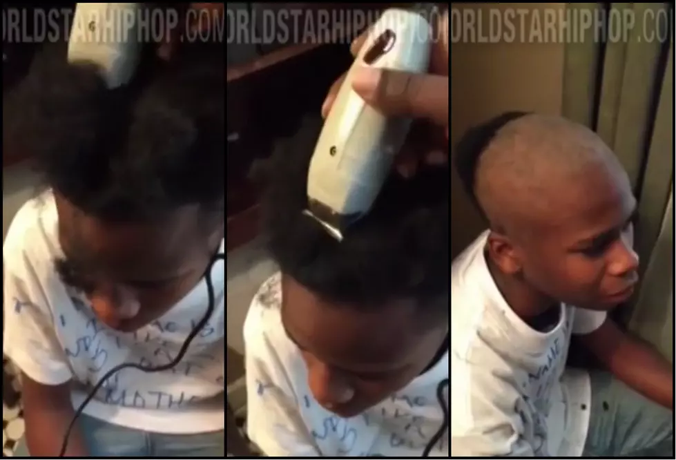 Father Punishes Son For Stealing By Giving Him Horrible Haircut [Video]