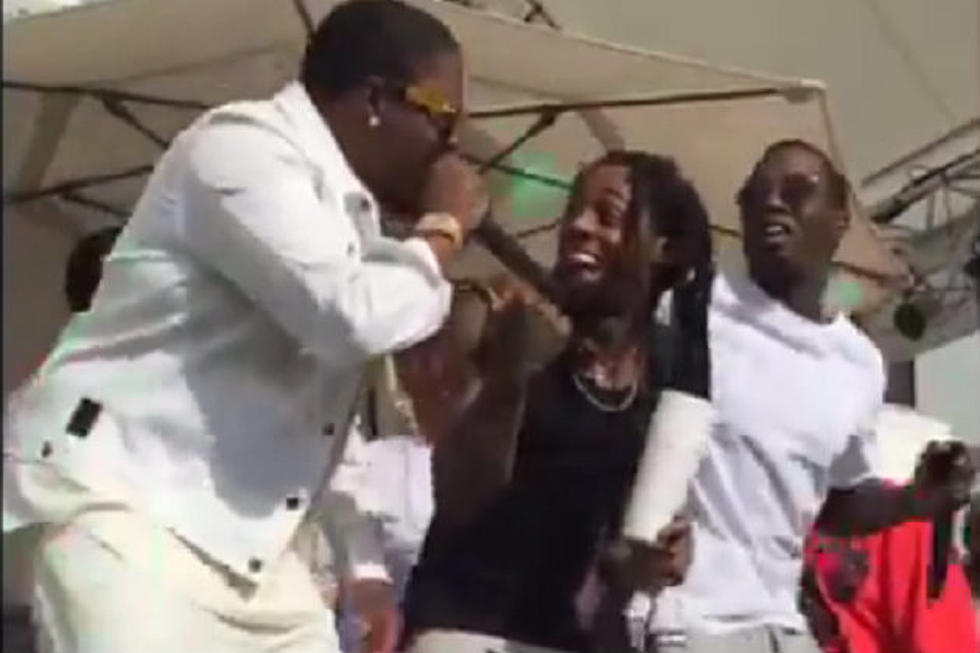 Watch Diddy, Mase, and Lil Wayne Rock A Vegas Pool Party With ‘Mo Money Mo Problems’ [Video]