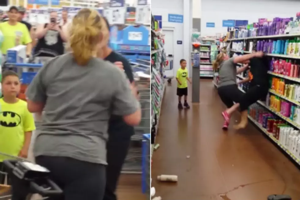 Two Women Fight In Walmart Eventually Joined By A Young Child [Video]