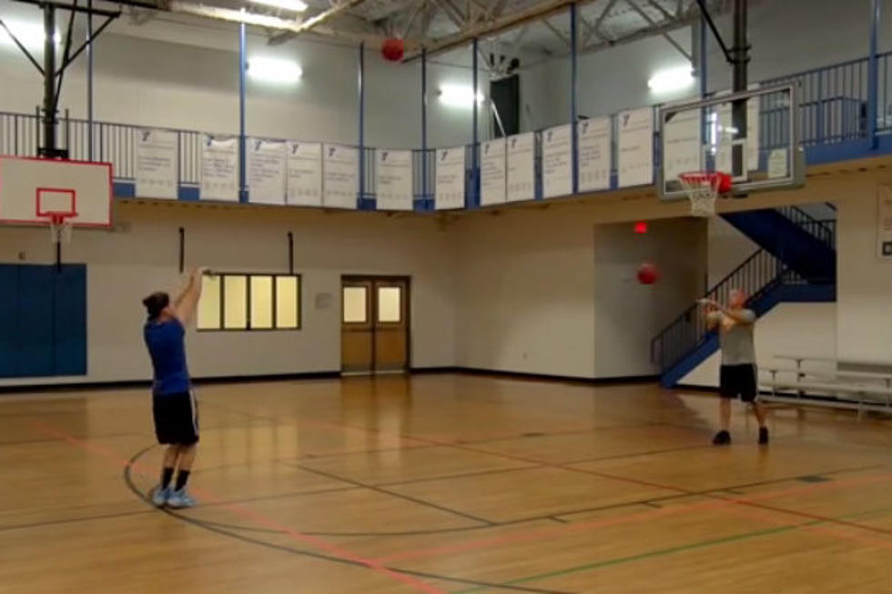 High School Girl Sinks 120 Three Pointers In Five Minutes [Video]