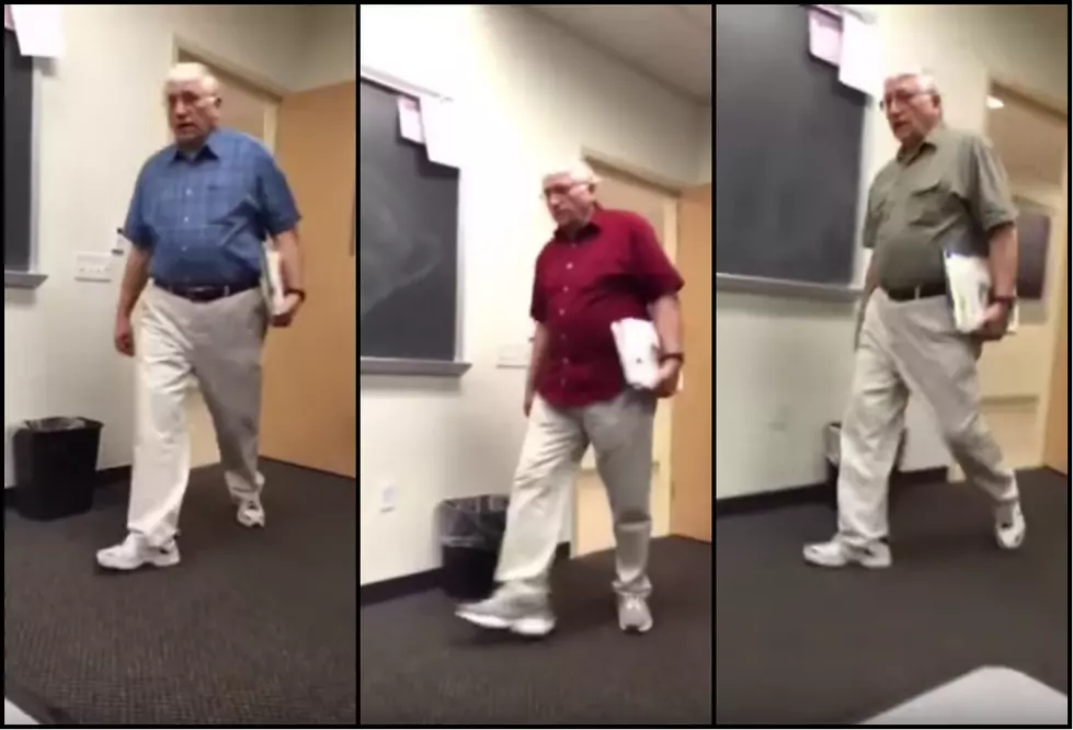 Student Records Professor Saying &#8220;Hello&#8221; Every Day [Video]