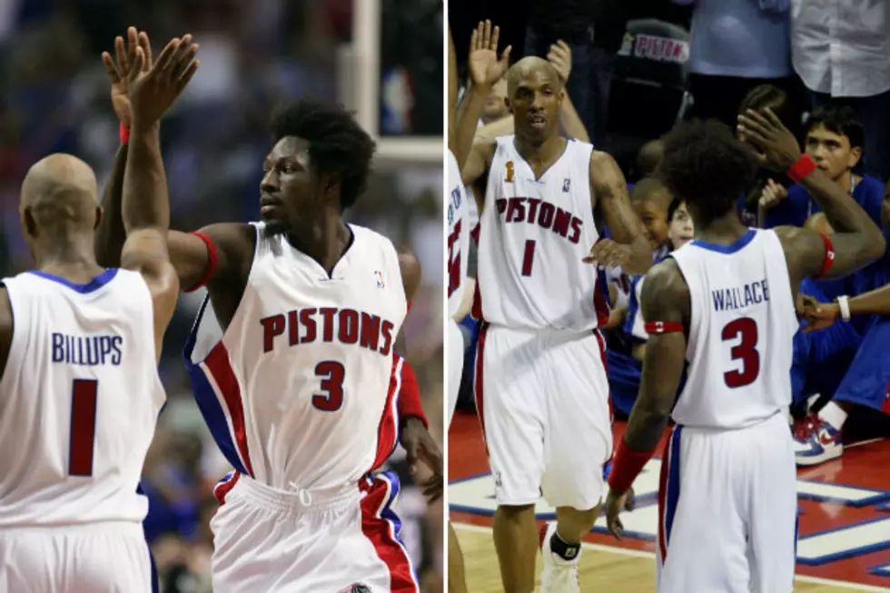 Pistons Honor Ben & Chauncey