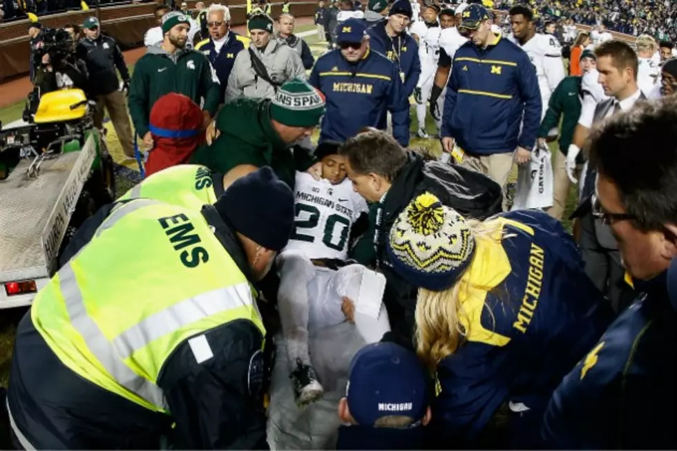 Spartan Hero Jalen Watts-Jackson Went From End Zone To Operating Table