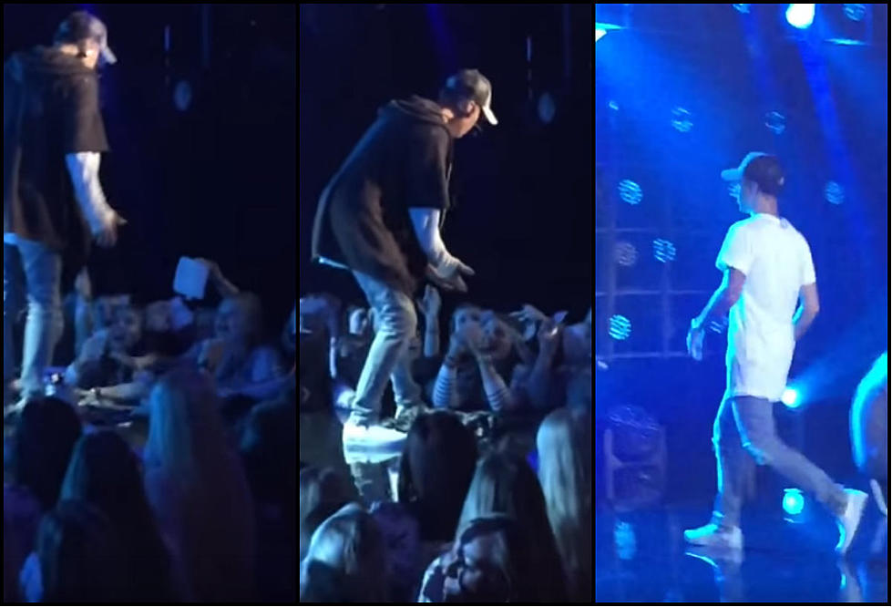 Justin Bieber Storms Off Stage After Yelling At Fans [Video]
