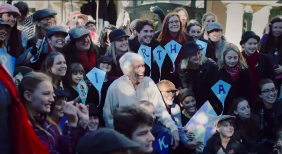 Dick Van Dyke Watches Flash Mob On His 90th B-Day