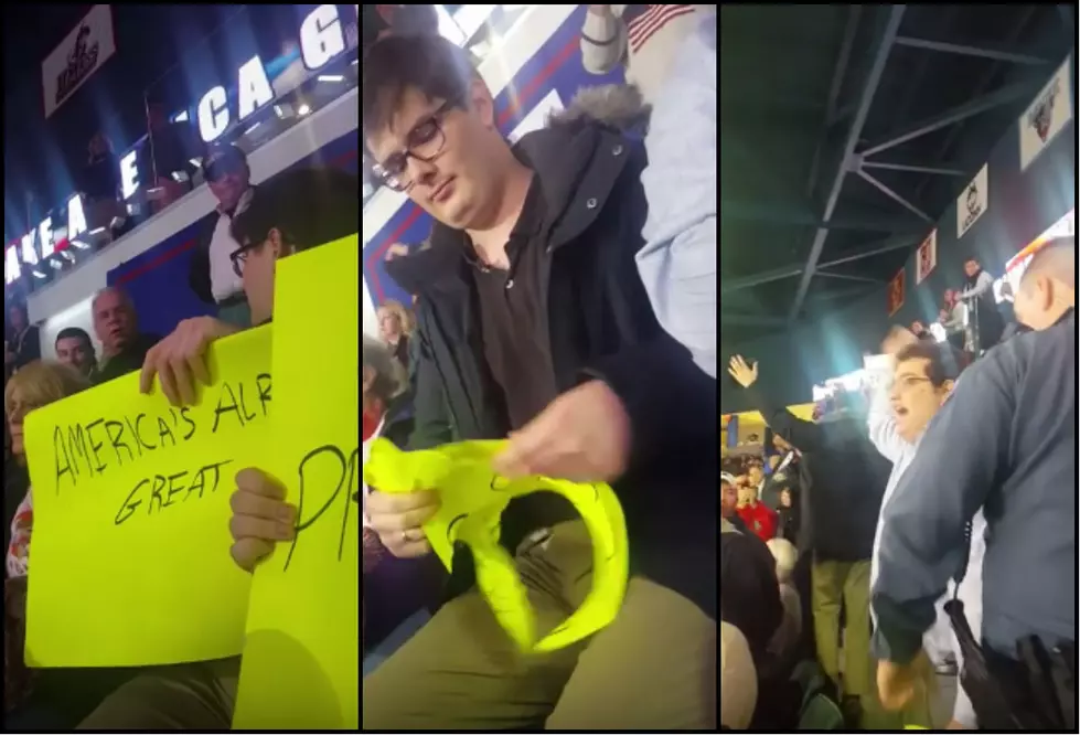 Silent Trolls Get Escorted Out Of Trump Rally [Video]