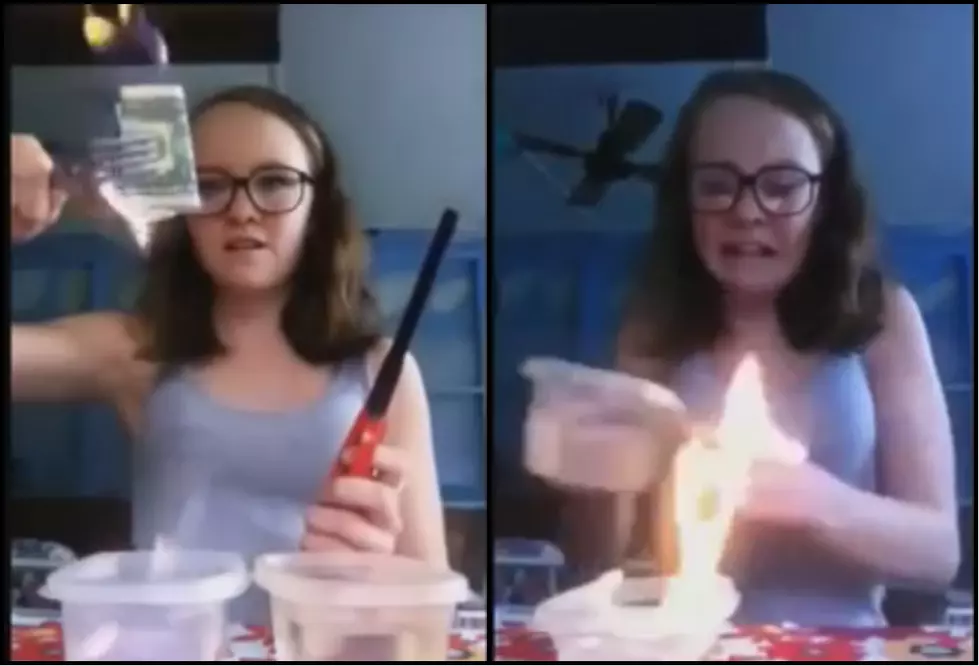 Girl Catches House On Fire While Trying To Preform Magic Trick [Video]