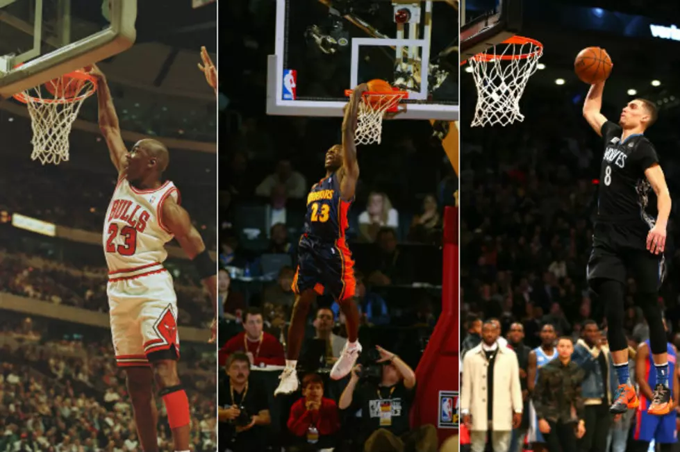 Watch All Of The Perfect 50 Dunks In The History Of The NBA Dunk Contest [Video]