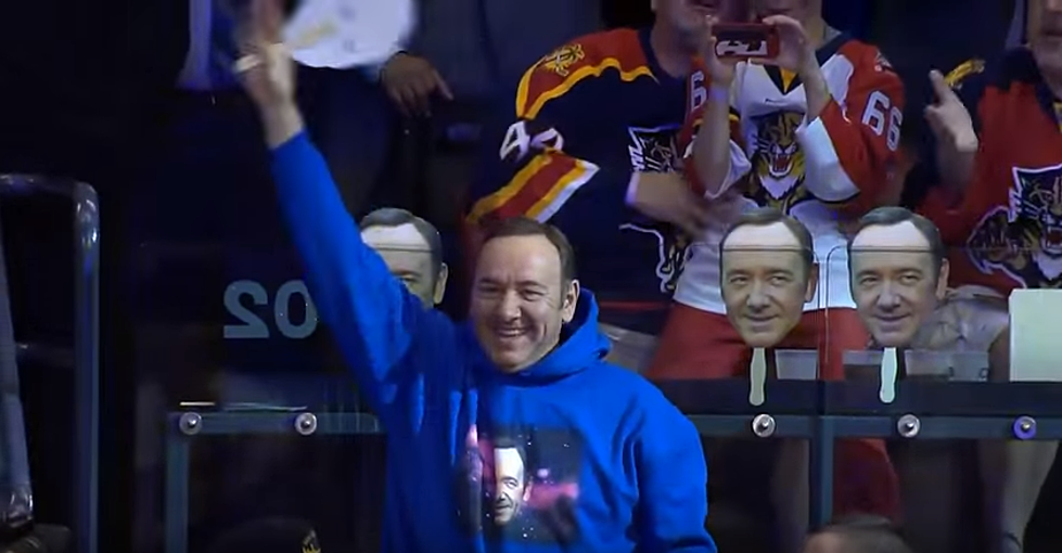 ‘Spacey In Space’ Night Was The Real Winner At The Panthers Vs Red Wings Game  [Video]