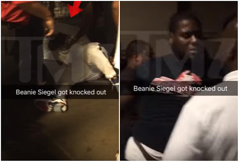 Benie Sigel Gets Knocked Out Backstage By One Of Meek Mill’s Goons [Video]