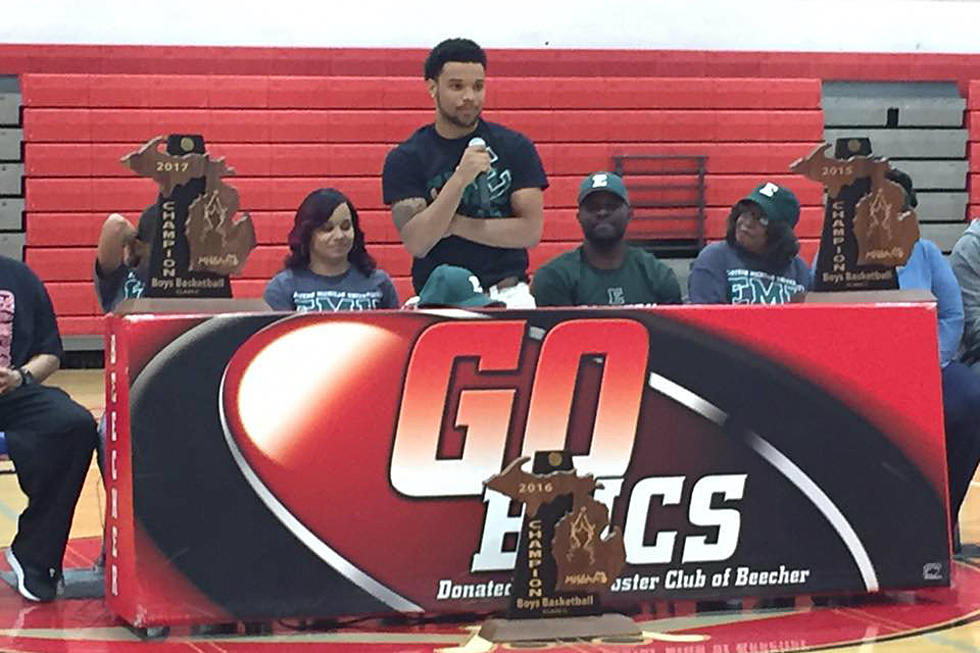 Beecher Star Malik Ellison Signs Letter Of Intent With Eastern Michigan