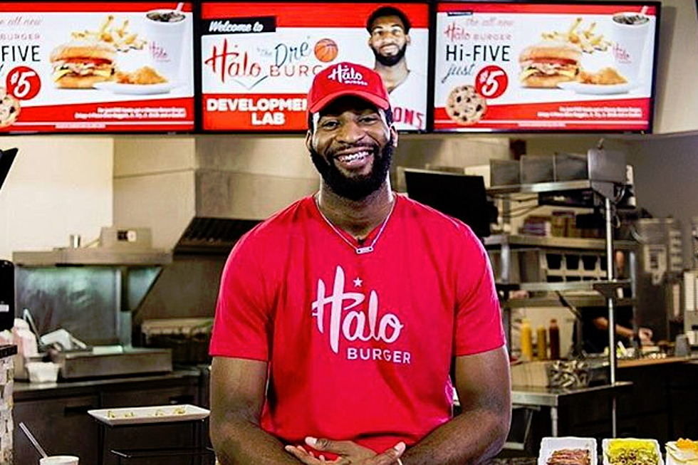 Andre Drummond And Halo Burger Team Up For The &#8216;Dre Burger&#8217;