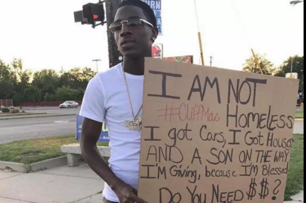 Flint Rapper Gives Back To The City By Handing Out Money On Dort Highway