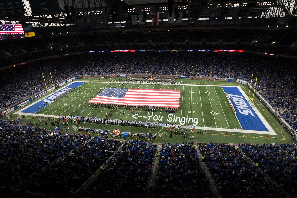 You Can Sing The National Anthem At A Lions Game This Year