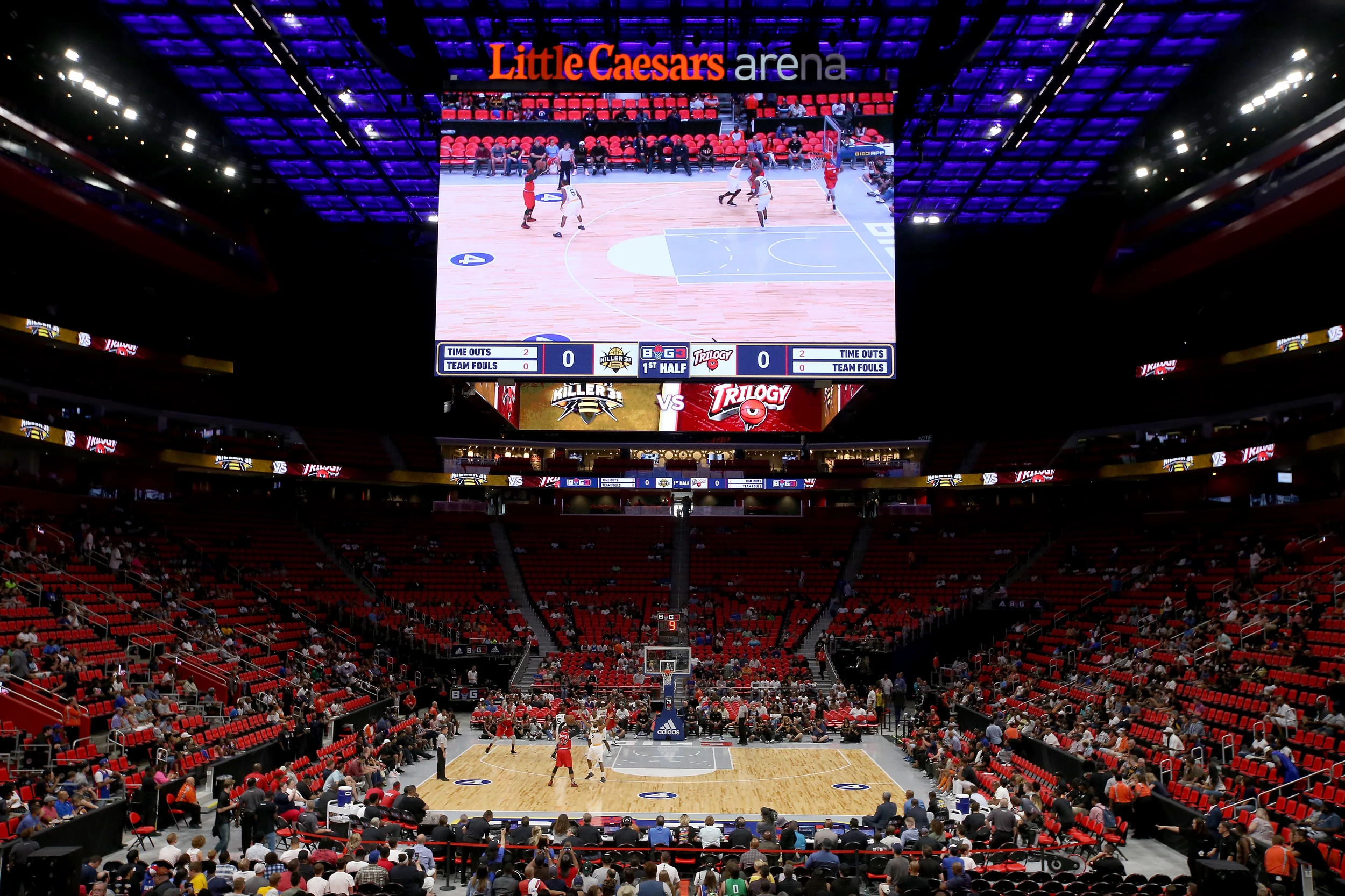Little Caesars Arena seats getting transformation from red to black