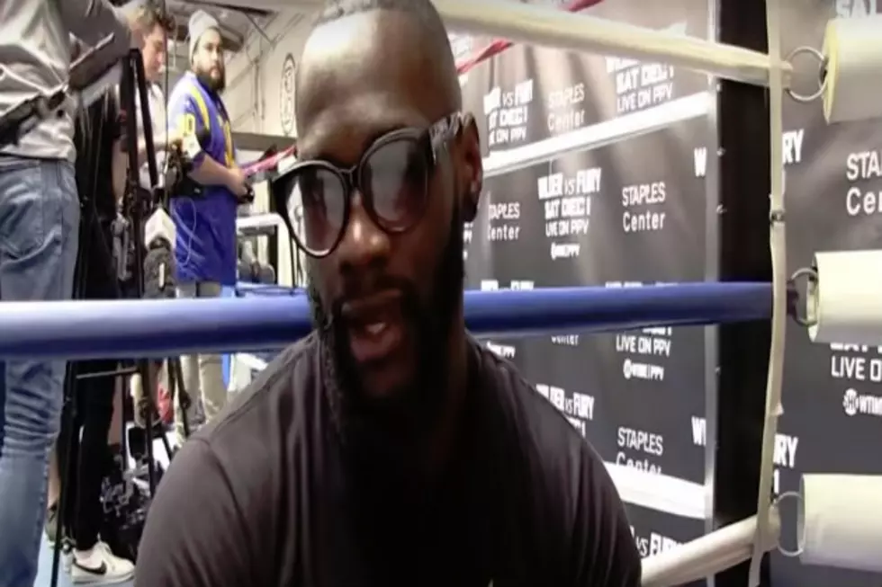 Deontay Wilder Reacts To Floyd Mayweather Jr&#8217;s New Fight [Video]