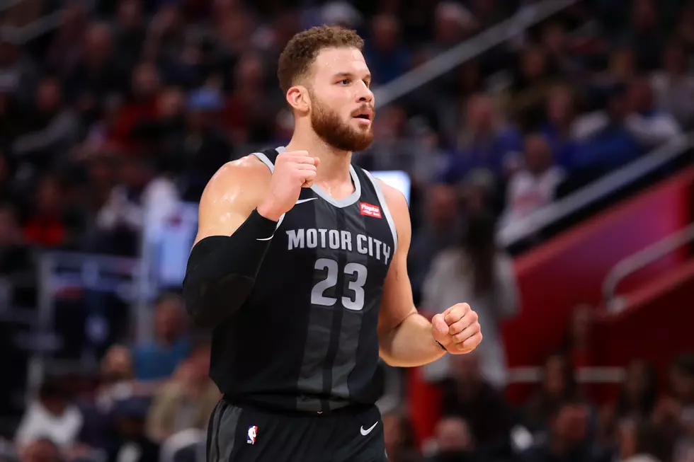 Blake Griffin Goes Over The Backboard For The Win