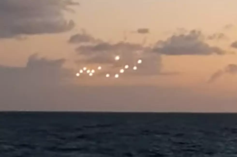 UFO’s Recorded Off Of North Carolina Coast