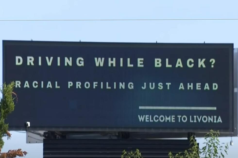 ‘Driving While Black’ Billboard Warns of Racial Profiling in Livonia