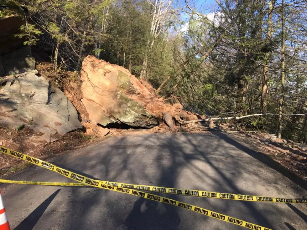 Catskill Mountain Pass Reopens Following Rock Slide [PHOTOS]